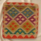 Kilim díszpárna 45x45 kézi szövésű Kelim párnahuzat