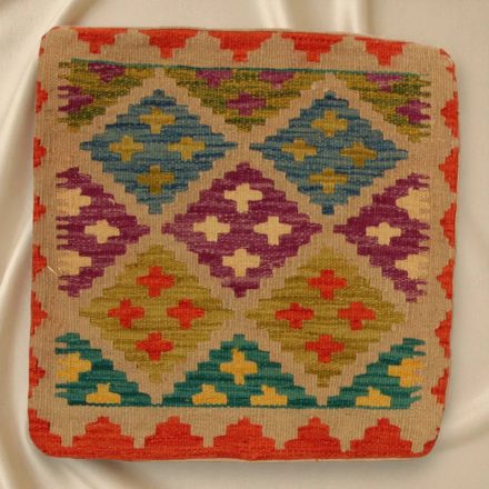 Kilim díszpárna 45x45 kézi szövésű Kelim párnahuzat