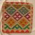 Kilim díszpárna 45x45 kézi szövésű Kelim párnahuzat
