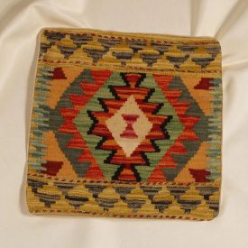 Kilim díszpárna 45x45 kézi szövésű párnahuzat