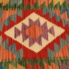 Kilim díszpárna 45x45 kézi szövésű párnahuzat