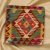 Kilim díszpárna 45x45 kézi szövésű párnahuzat