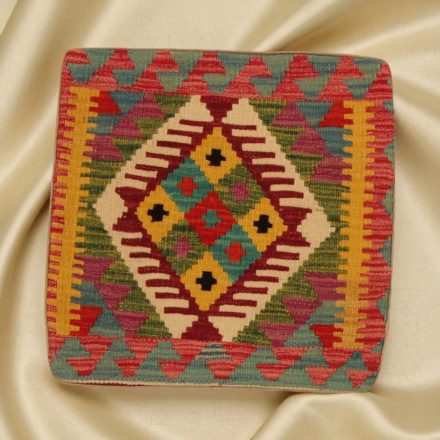 Kilim díszpárna 45x45 kézi szövésű párnahuzat