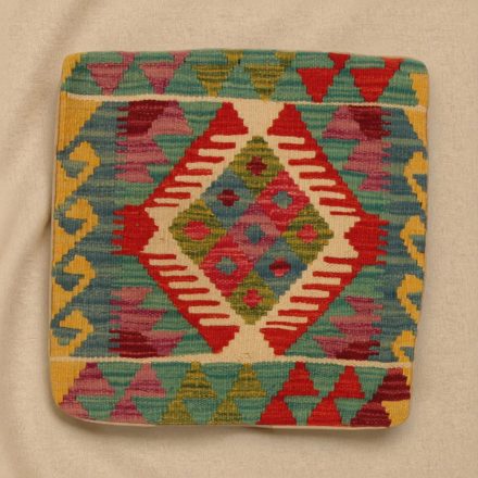 Kilim díszpárna 45x45 kézi szövésű párnahuzat