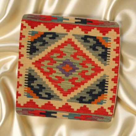 Kilim díszpárna 45x45 kézi szövésű párnahuzat