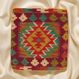 Kilim díszpárna 45x45 kézi szövésű párnahuzat