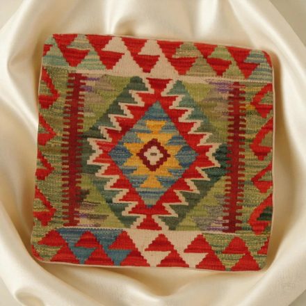 Kilim díszpárna 45x45 kézi szövésű párnahuzat