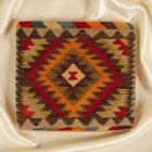 Kilim díszpárna 45x45 kézi szövésű párnahuzat