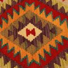 Kilim díszpárna 45x45 kézi szövésű párnahuzat