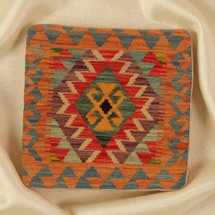 Kilim díszpárna 45x45 kézi szövésű párnahuzat