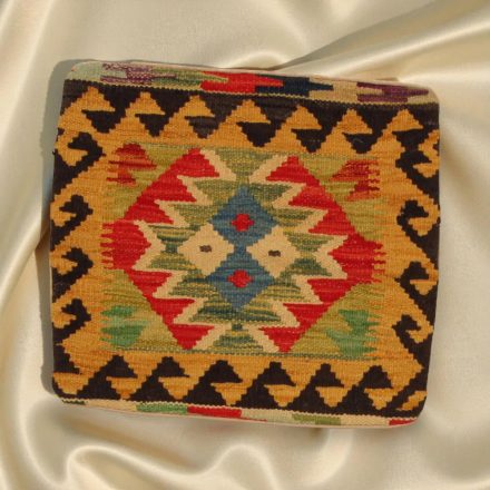 Kilim díszpárna 45x45 kézi szövésű párnahuzat