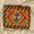 Kilim díszpárna 45x45 kézi szövésű párnahuzat