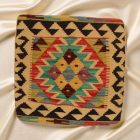 Kilim díszpárna 45x45 kézi szövésű párnahuzat