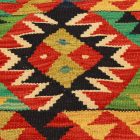 Kilim díszpárna 45x45 kézi szövésű párnahuzat