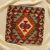 Kilim díszpárna 45x45 kézi szövésű párnahuzat