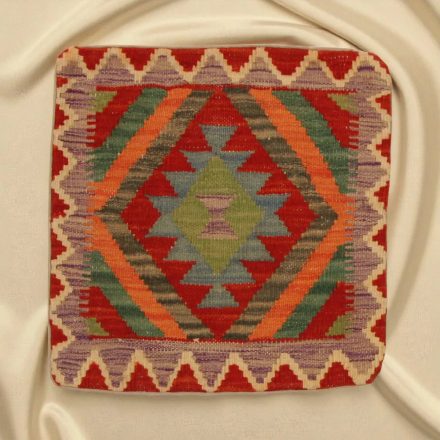 Kilim díszpárna 45x45 kézi szövésű párnahuzat