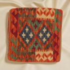 Kilim díszpárna 45x45 kézi szövésű párnahuzat