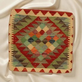 Kilim díszpárna 45x45 kézi szövésű párnahuzat