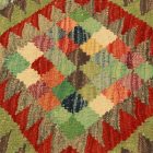Kilim díszpárna 45x45 kézi szövésű párnahuzat