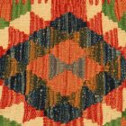 Kilim díszpárna 45x45 kézi szövésű párnahuzat