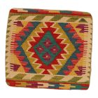 Kilim díszpárna 45x45 kézi szövésű párnahuzat