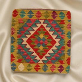 Kilim párna 45x45 kézi szövésű párnahuzat