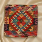 Kilim párna 45x45 kézi szövésű párnahuzat