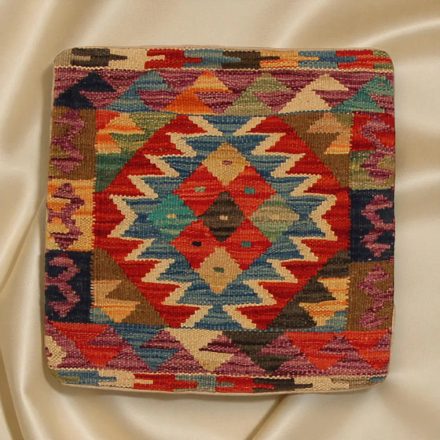 Kilim párna 45x45 kézi szövésű párnahuzat