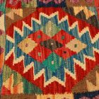 Kilim párna 45x45 kézi szövésű párnahuzat