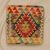 Kilim párna 45x45 kézi szövésű párnahuzat - parna498