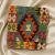 Kilim párna 45x45 kézi szövésű párnahuzat