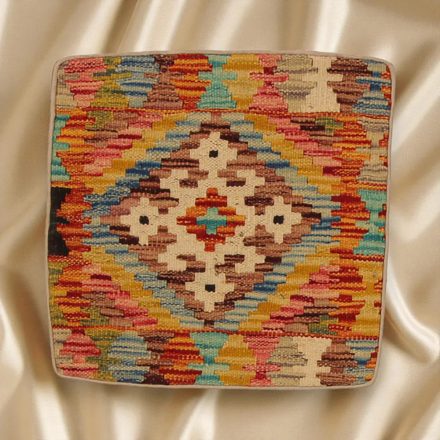 Kilim párna 45x45 kézi szövésű párnahuzat