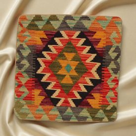 Kilim párna 45x45 kézi szövésű párnahuzat