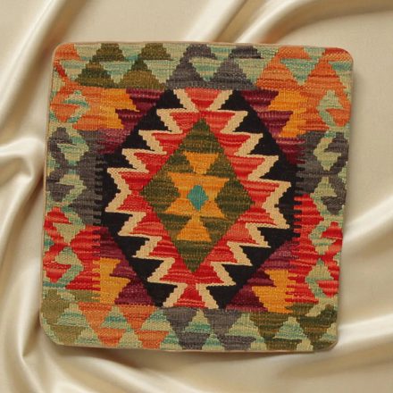Kilim párna 45x45 kézi szövésű párnahuzat