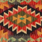 Kilim párna 45x45 kézi szövésű párnahuzat