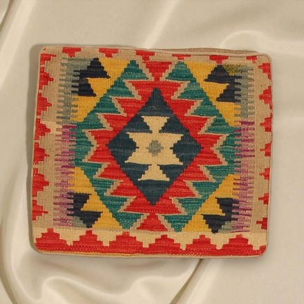 Kilim párna 45x45 kézi szövésű párnahuzat