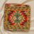 Kilim párnahuzat 45x45 kézi szövésű díszpárna