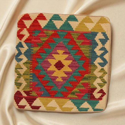 Kilim párnahuzat 45x45 kézi szövésű díszpárna - parna526