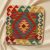 Kilim párnahuzat 45x45 kézi szövésű díszpárna - parna526