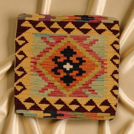 Kilim párnahuzat 45x45 kézi szövésű párna