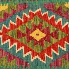 Afgán Kilim párnahuzat 45x45 kézi szövésű párna