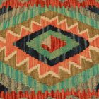 Afgán Kilim párnahuzat 45x45 kézi szövésű párna