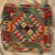 Kézi szövésű díszpárna 45x45 Kilim párnahuzat