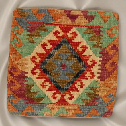 Kézi szövésű díszpárna 45x45 Kilim párnahuzat
