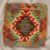 Kézi szövésű díszpárna 45x45 Kilim párnahuzat