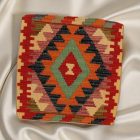 Kézi szövésű díszpárna 45x45 Kilim párnahuzat