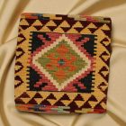 Kézi szövésű díszpárna 45x45 Kilim párnahuzat