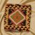 Kézi szövésű díszpárna 45x45 Kilim párnahuzat