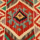 Kézi szövésű díszpárna 45x45 Kilim párnahuzat