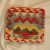 Kézi szövésű díszpárna 45x45 Kilim párnahuzat